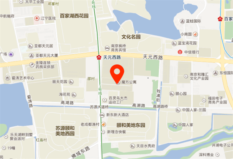 秣陵九车间(秣陵9车间文化创意园)地图位置